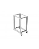 Lanberg open rack 19 22U 600x1000, grey