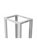 Lanberg open rack 19 22U 600x1000, grey