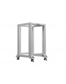 Lanberg open rack 19 18U 600x800, grey