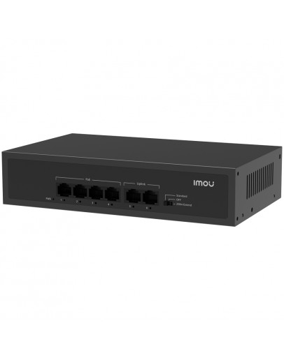 Imou 6-port 100M unmanaged PoE Switch, 4x PoE