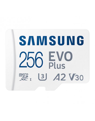 Samsung 256GB micro SD Card EVO Plus with Adapter