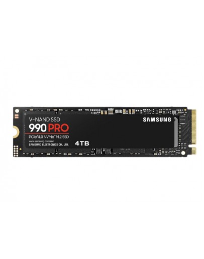 Samsung SSD 990 PRO 4TB PCIe 4.0 NVMe 2.0 M.2 V-NAND 3-bit MLC