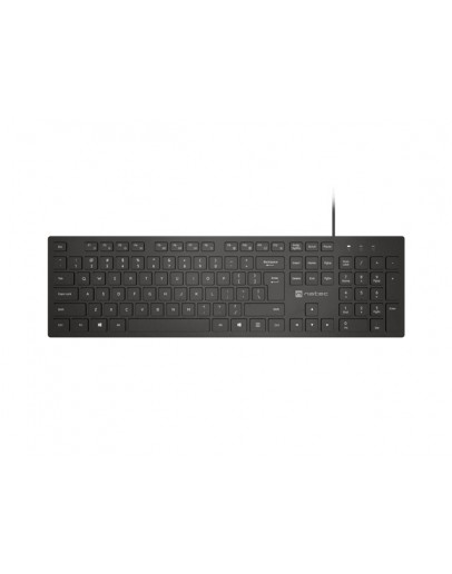 Natec Keyboard Herring US, Black, Slim