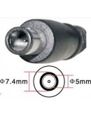 Адаптер DeTech за HP 18.5V/ 3.5A 7.4*5.0 - 235