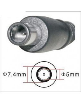 Адаптер DeTech за HP 90W 18.5V/4.9A 7.4*5.0 with pin inside - 299