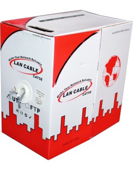 Кабел DeTech Network UTP CAT6, Син, 305m - 18409