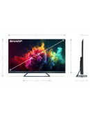 Sharp 55FQ8EG, 55 QLED  GOOGLE TV, 4K 144Hz Quantu