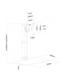 Neomounts Flat Screen Desk Mount (stand)
