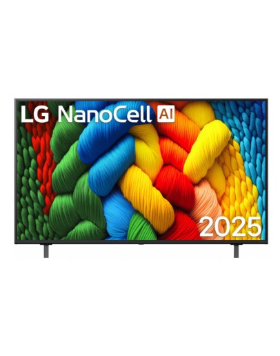 LG 55NANO80A3B, 55 4K HDR Smart Nano Cell TV, 3840