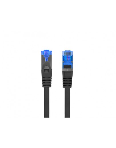 Lanberg patchcord CAT.6a s/ftp lszh cca 15m black 