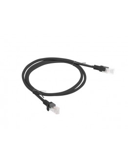 Lanberg patch cord CAT.6 1m, black