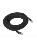 Lanberg patch cord CAT.5E 10m, black