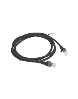 Lanberg patch cord CAT.5E 1.5m, black