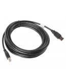 Lanberg USB-A (M) -> USB-B (M) 2.0 cable 5m, black