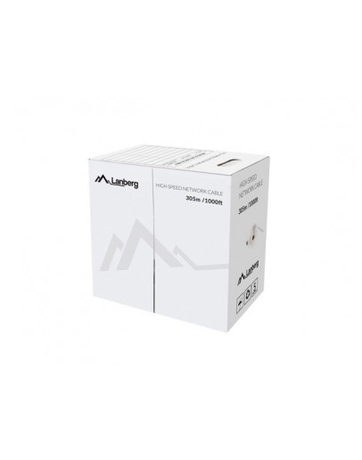 Lanberg LAN cable CAT.5E UTP 305m solid CU fluke p
