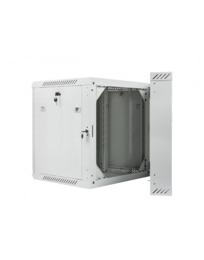 Lanberg rack cabinet 19 double-section wall-mount 