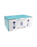 Смарт охранителна камера No brand PST-F1-3MP, 3.0Mp, PTZ, За фасунга E27, Wi-Fi, Tuya Smart, Бял - 91029