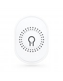 Смарт превключвател No brand PST-TMW02, 2 канала, 220V, 16A, Wi-Fi, Tuya Smart, Бял - 91022