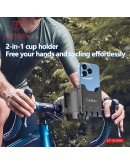 Универсална стойка за бутилка, за велосипед, Earldom ET-EH293, Черен - 17896