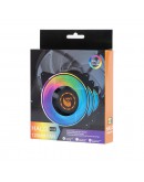 Вентилатор No brand, 120mm, LED, MOLEX, Черен - 63071