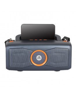 Тонколона Kisonli K2, Bluetooth, USB, SD, FM, Сив - 22292