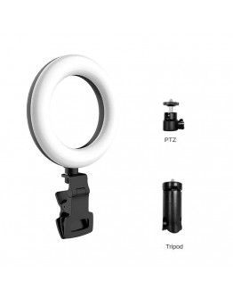 LED ринг осветление Earldom ET-ZP29, 12.5см, 4W, Черен - 40369