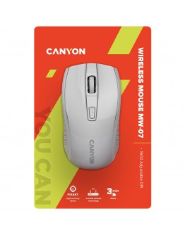 CANYON MW-7, 2.4Ghz wireless mouse, 6 buttons,
