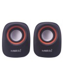 Makki Тонколони Speakers 2.0 USB - MAKKI-SP2-017