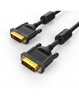 VCom кабел DVI 24+1 Dual Link M / M +2 Ferrites - CG442GD-3m