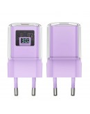Acefast Универсално зарядно за стена Charger Wall GaN PD30W - A53 - USB-C x 1, Purple