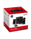 Genius тонколони Speakers 2.1 - SW-2.1 300X - 10W RMS, Black