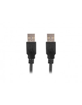 Lanberg USB-A M/M 2.0 cable 1.8m black