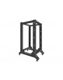 Lanberg open rack 22U 600x800, black