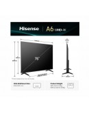 Hisense 75 A6Q, 4K Ultra HD 3840x2160, DLED, DFA, 