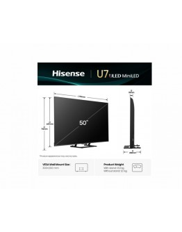 Hisense 50 U7Q, 4K Ultra HD 3840x2160, ULED, FALD,