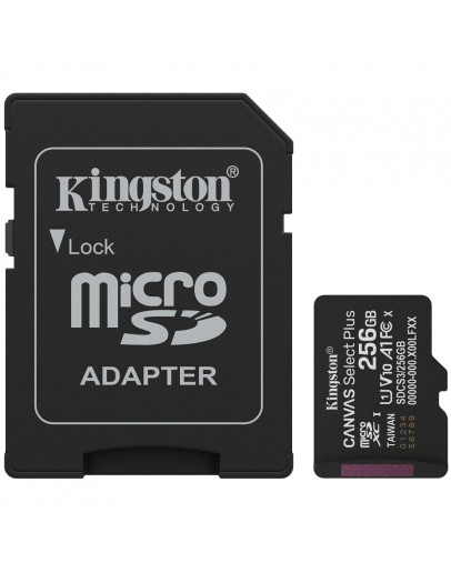 Kingston 256GB microSDXC Canvas Select Plus Gen3