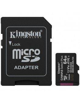Kingston 64GB microSDXC Canvas Select Plus Gen3