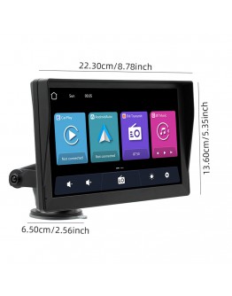 Преносим CarPlay / Android Auto дисплей No brand, X5590R, 9