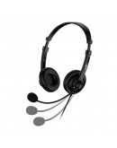 Genius слушалки с микрофон Headset HS-230U - USB, Mic, Black