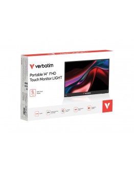 Монитор Verbatim Portable 14 FHD Touch Monitor LIGHT