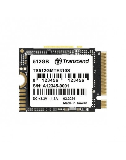 Transcend 512GB, M.2 2230, PCIe Gen4x4, NVMe, 3D T