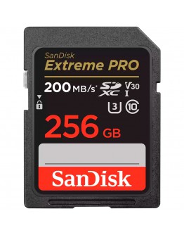 SANDISK Extreme PRO 256GB SDXC Memory Card + 2
