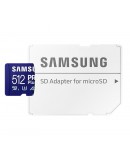 Samsung 512GB micro SD Card PRO Plus with Adapter,