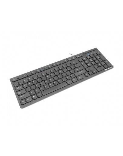 Natec Keyboard Discus 2 SLIM US Layout Black