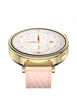 Смарт часовник Aurafit AM23, Amoled, Златист - 73128