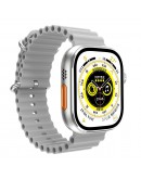 Смарт часовник Aurafit AM08 ultra 2, Amoled, Сребрист - 73134