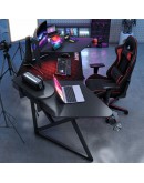 Геймърско бюро No brand D2204, 5 в 1, Черен - 74005