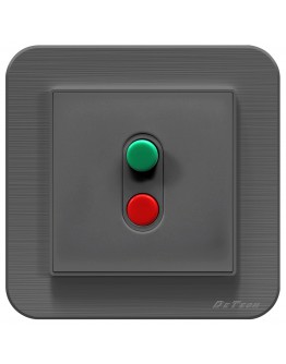 Ключ за бойлер DeTech DE-9223-AC, 20A, 250V, За вграждане, IP20, Сив - 75068