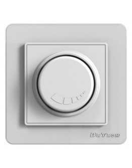 Електрически ключ димер DeTech DE-6008-71, 200W, За вграждане, IP20, Бял - 75008