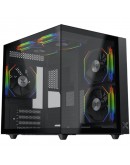 Aqua M Lite (BK, MATX, U3x1 & U2x1, Front & Left